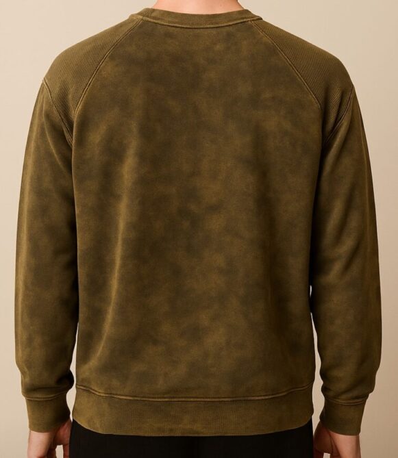 Olive Grunge Sweatshirt - Image 4