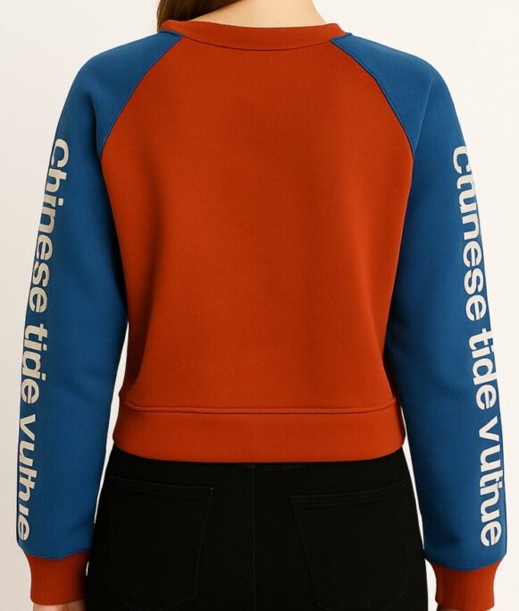 Women’s Colorblock Graphic Sweatshirt - Image 3