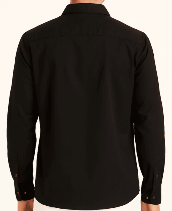 Black Formal Shirt - Image 3