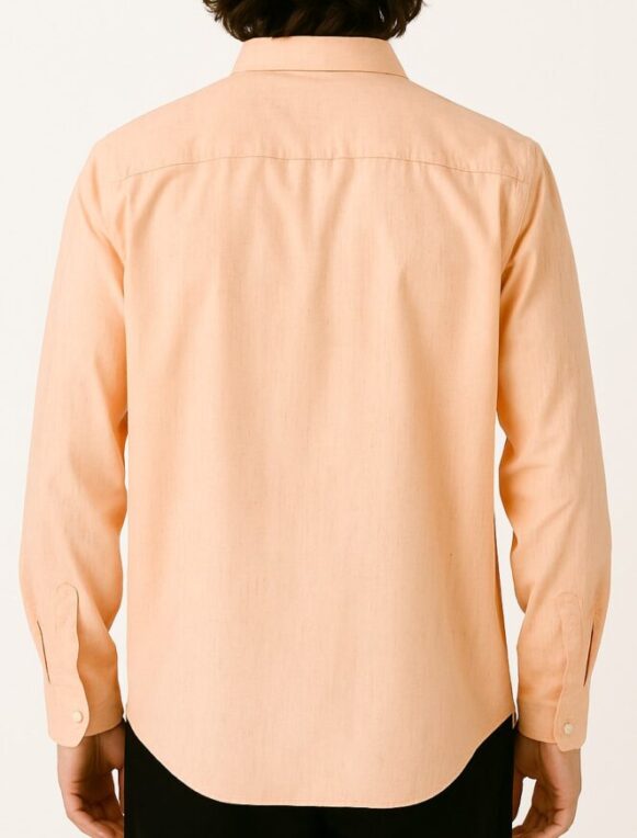 Peach Formal Shirt - Image 3