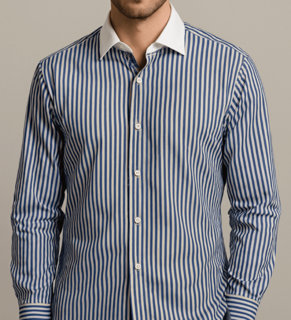 Striped Formal Shirt-costumepeti