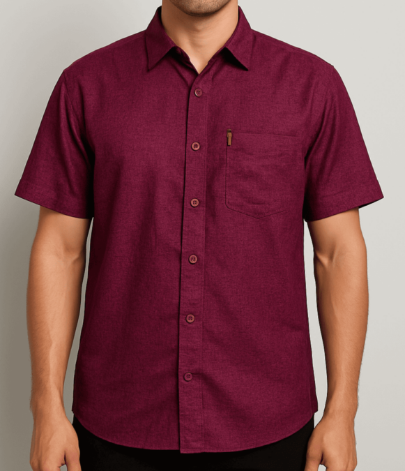 Purple Print Shirt