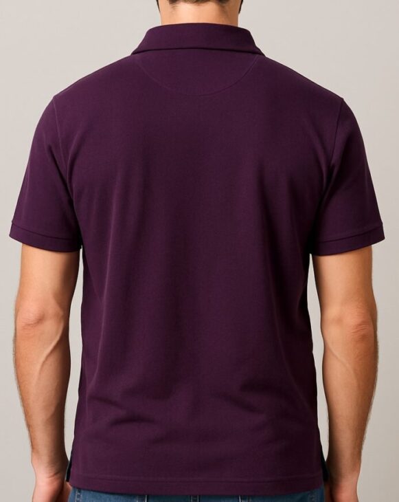 Purple Polo T-Shirt - Image 3