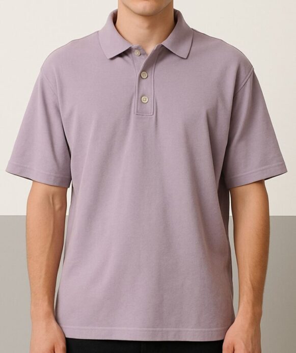 Lavender Polo T-Shirt - Image 4