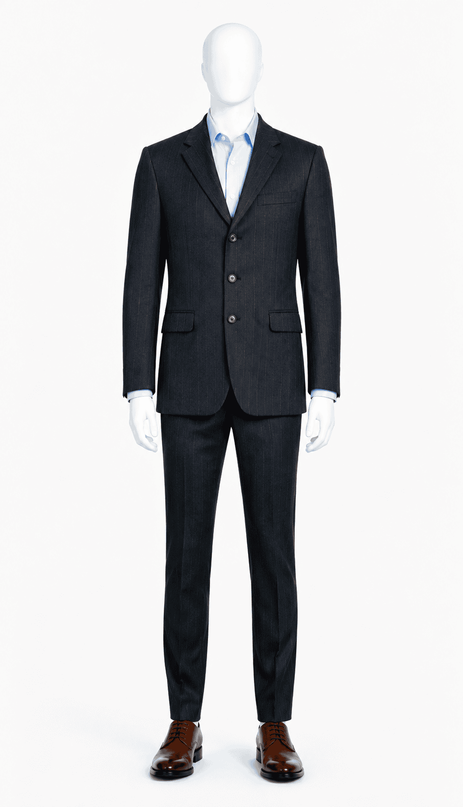 The Heritage Pinstripe Statement Blazer