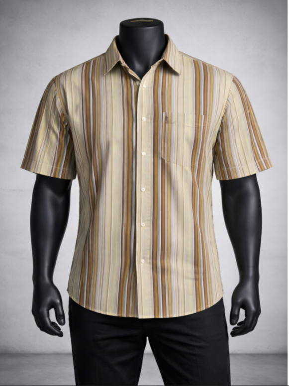 Men’s Casual Striped Shirt