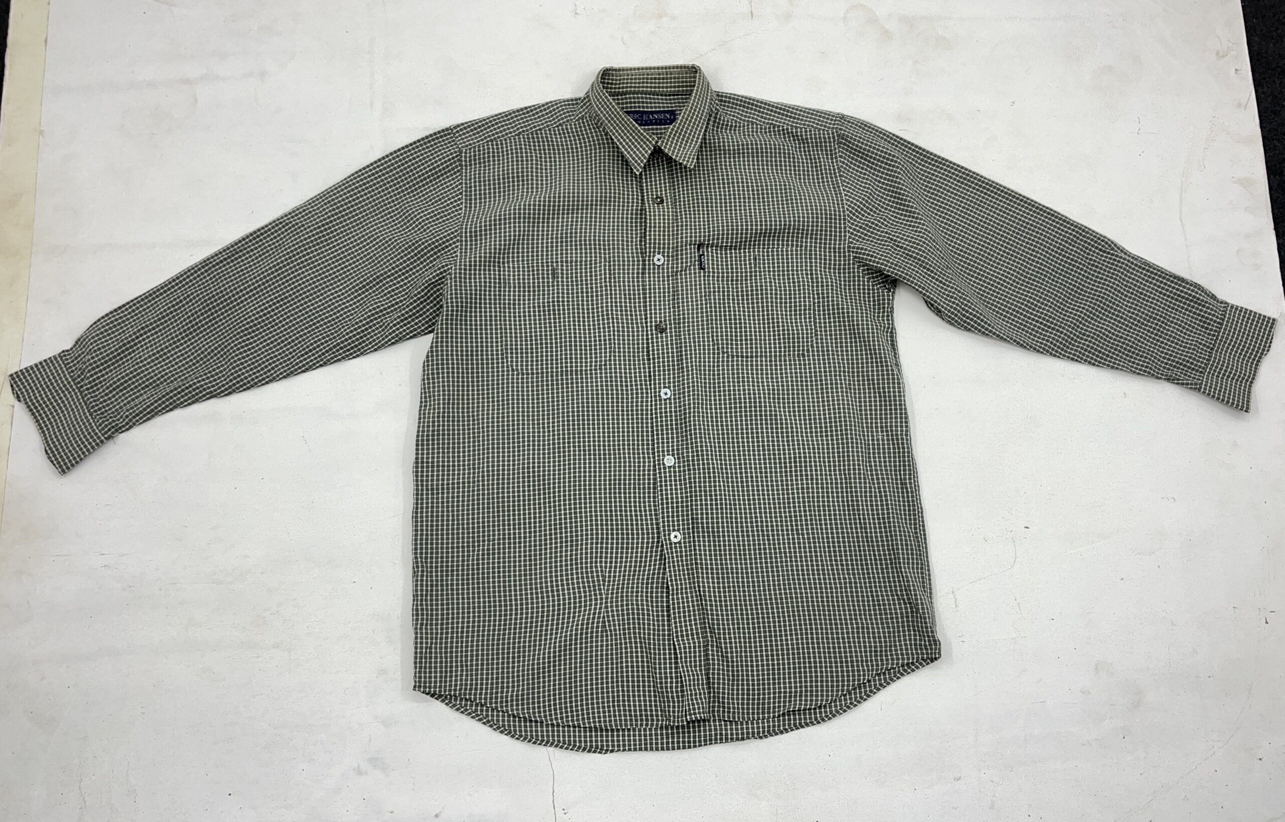 Micro Check Casual Shirt - Image 3