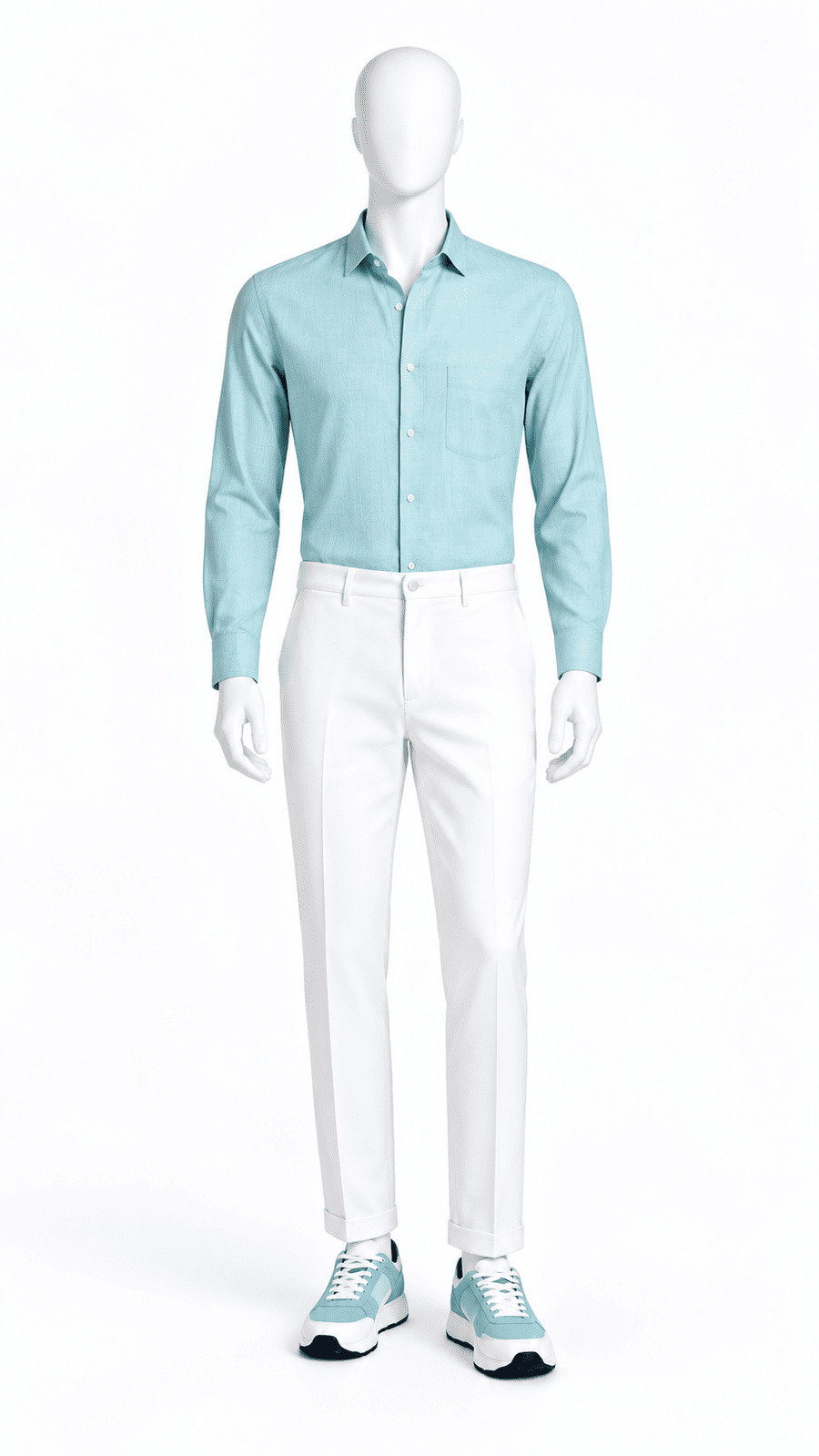 Sea Green Linen Shirt