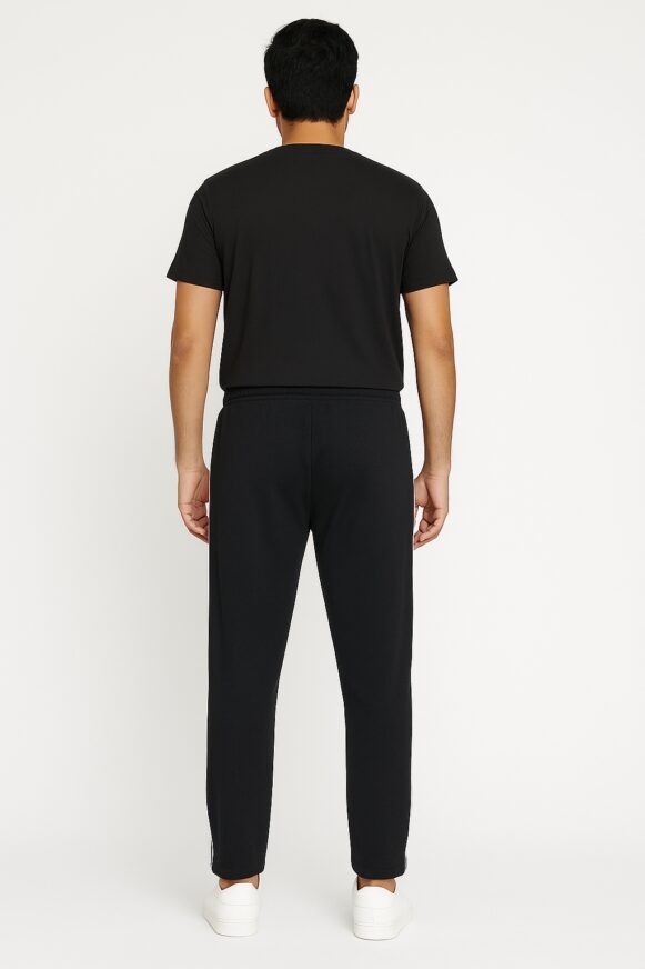 Black Slim Fit Track Pants