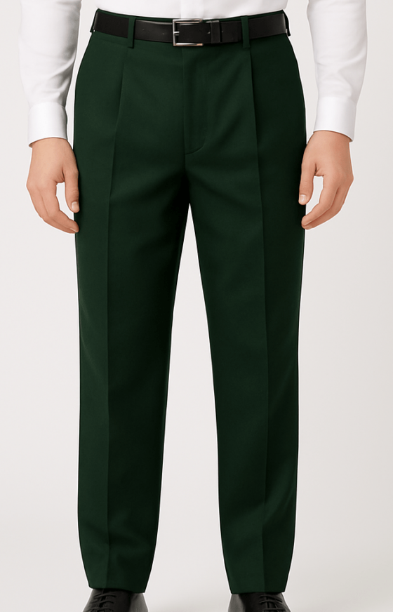 Dark Green Formal Pants_costumepeti