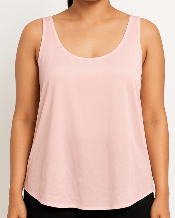 Women’s Pink Sleeveless Tank Top