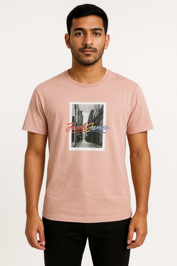 Jacob James Graphic Print T-Shirt