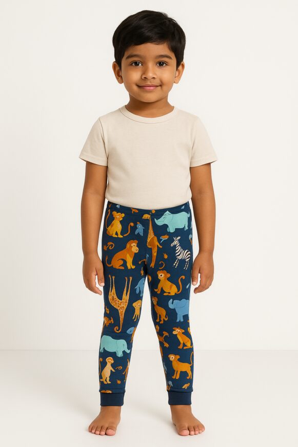 Animal Print Kids Pajamas