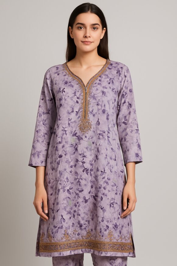 Lavender Kurta