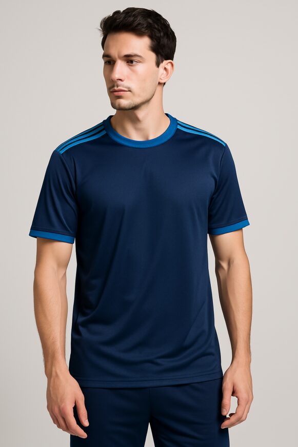 Men’s Navy Blue Sports T-Shirt