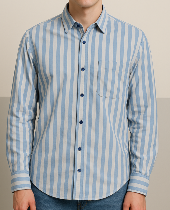 Striped Cotton Shirt
