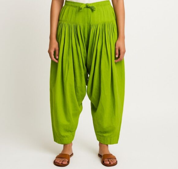 Lime Green Salwar Pants
