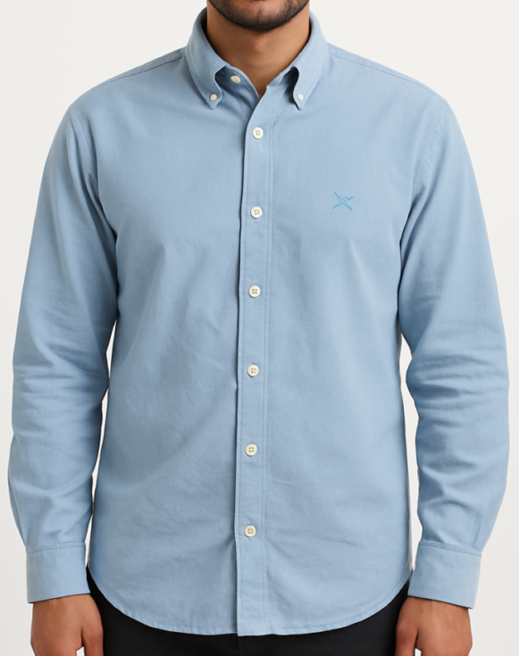Light Blue Cotton Shirt