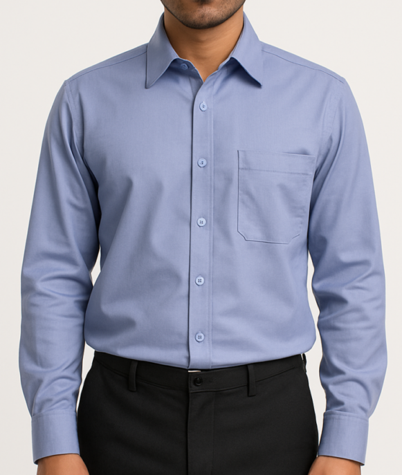 Sky Blue Formal Shirt