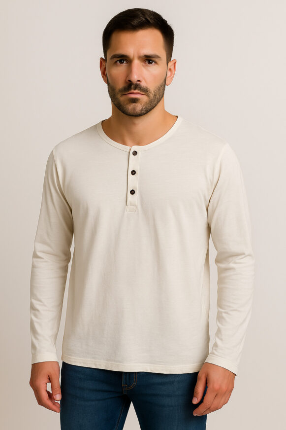 Off-White Henley T-shirt