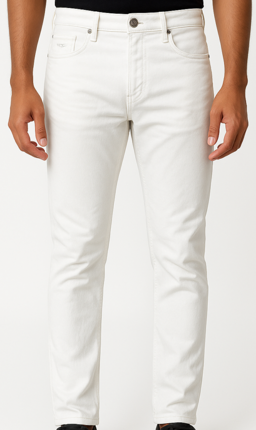 White Slim Jeans