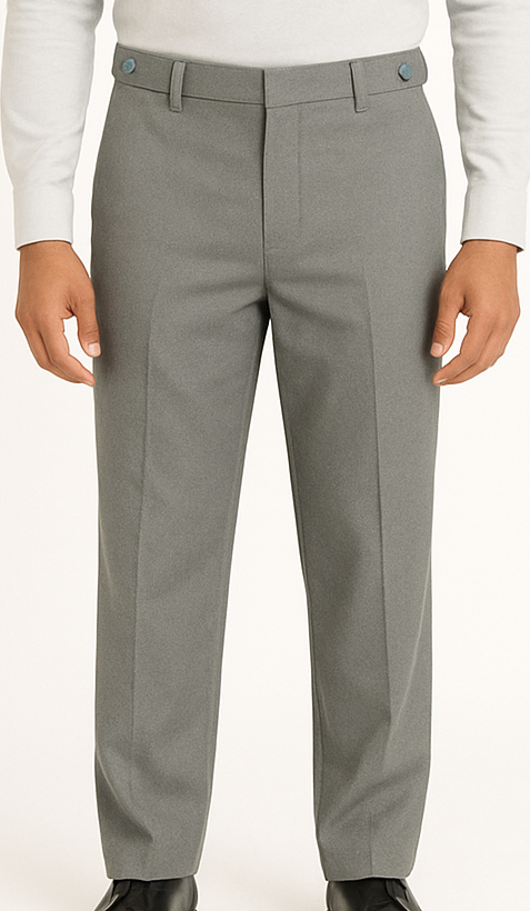 Soft Grey Formal Trousers