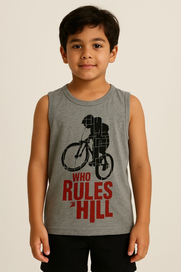Themed Tank Top For Boys