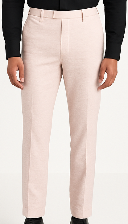 Pink Slim Fit Men’s Formal Pants - Image 4