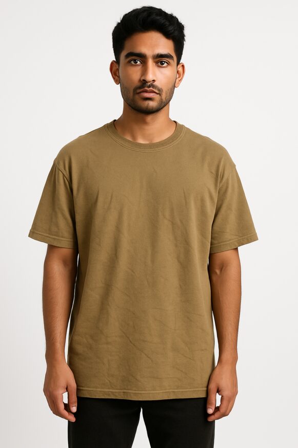Olive Green Oversized T-Shirt