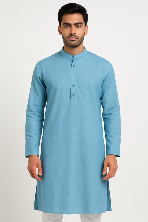Sky Blue Kurta for Men