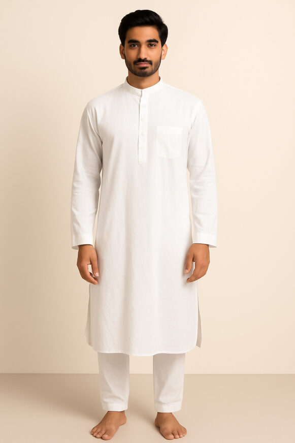 White Kurta Pajama