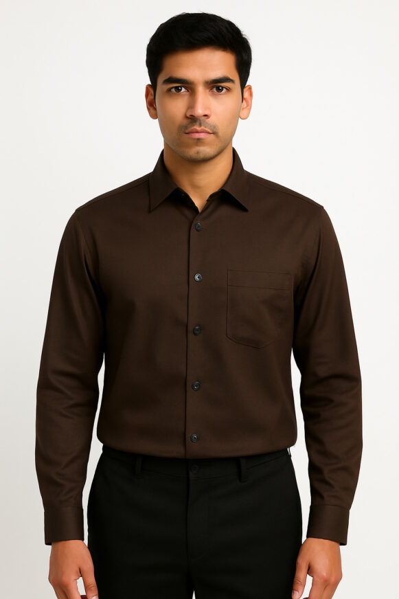 Formal Brown Shirt