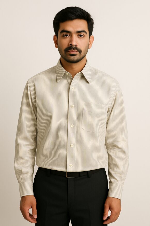 Men's Formal Shirt with Long Sleeves
