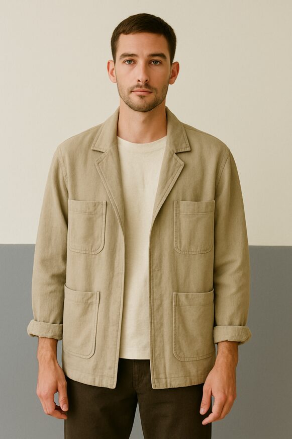 Khaki Utility Jacket