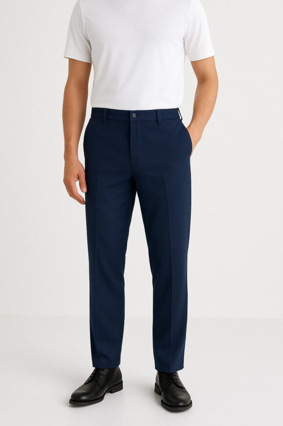 Navy Blue Formal Trousers