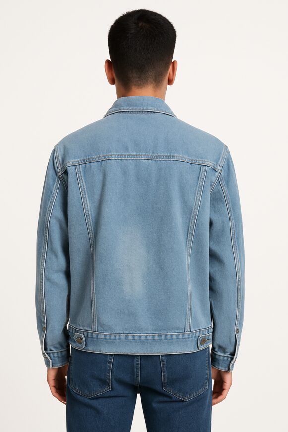 Light Blue Denim Jacket - Image 4