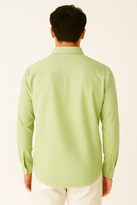 Lime Green Men’s Shirt - Image 5