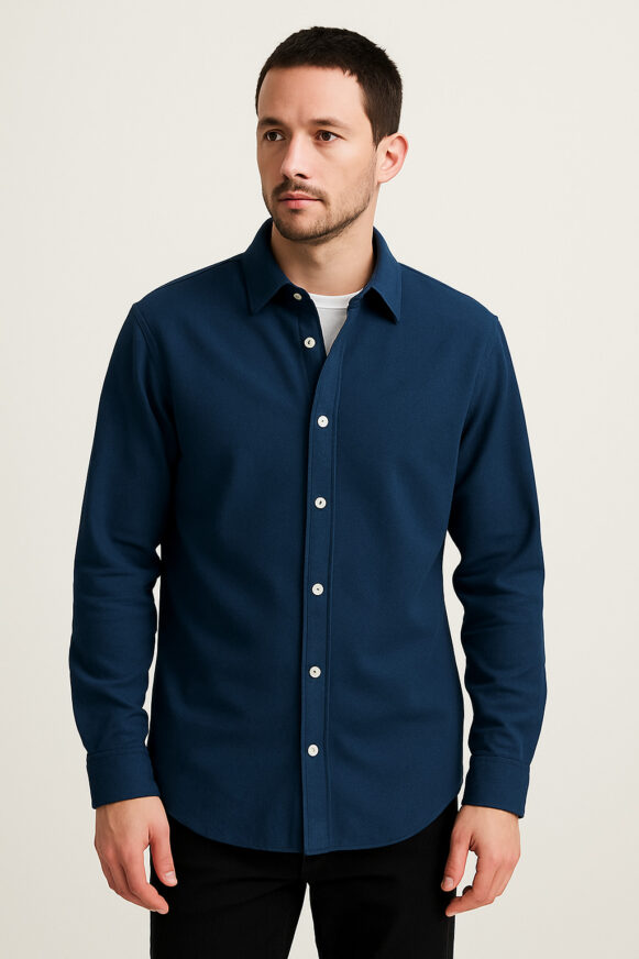 Deep Blue Shirt-costumepeti
