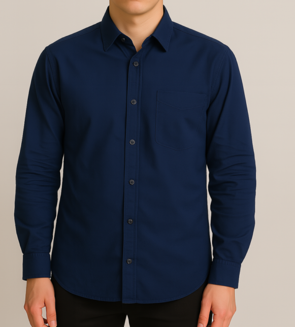 Royal Blue Shirt - Costumepeti