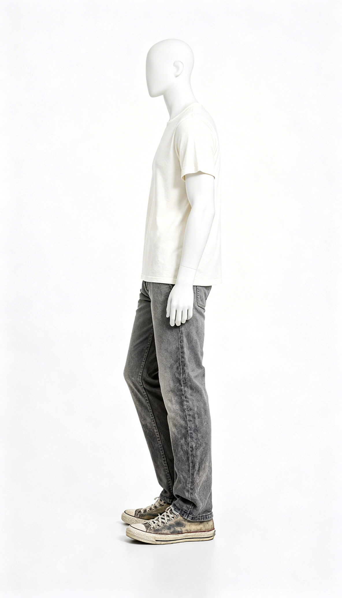 Men’s Grey Everyday Chino Trousers_costumepeti
