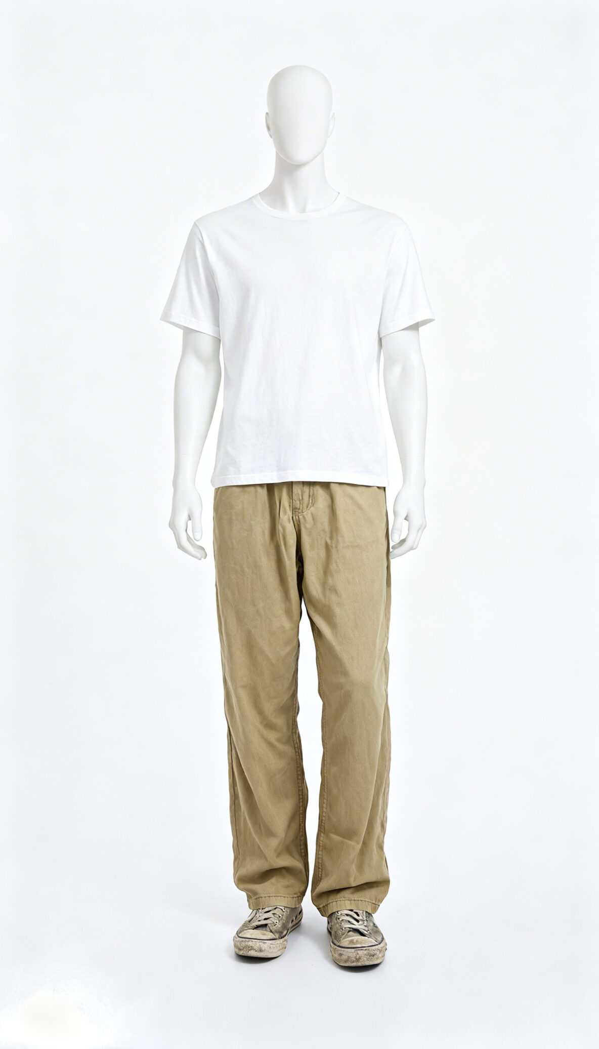 Tan Relaxed Casual Pants_costumepeti