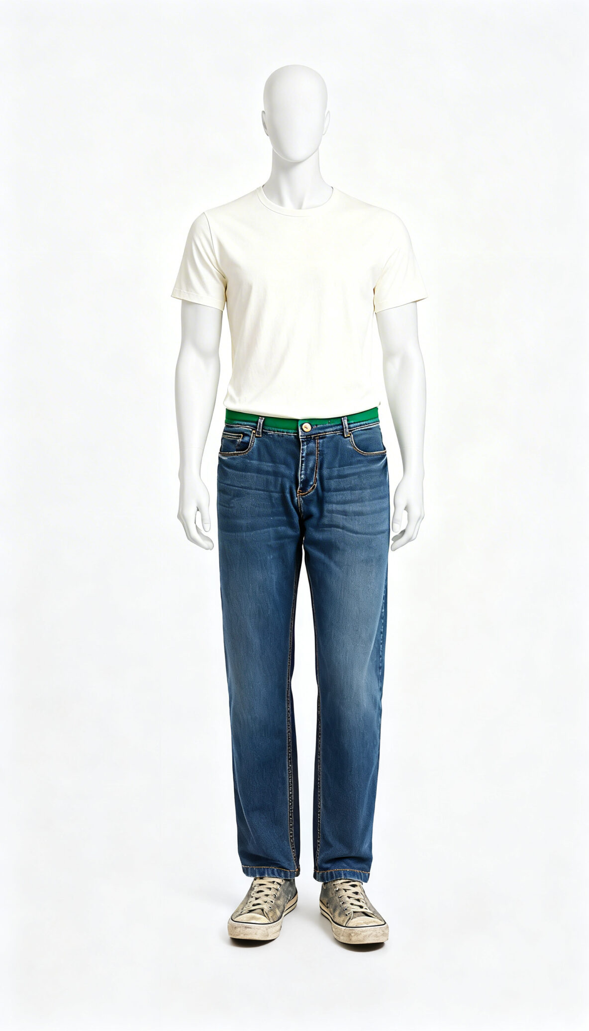 Blue Regular-Fit Denim Jeans_costumepeti