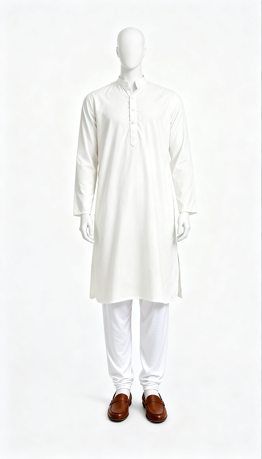 White Classic Kurta