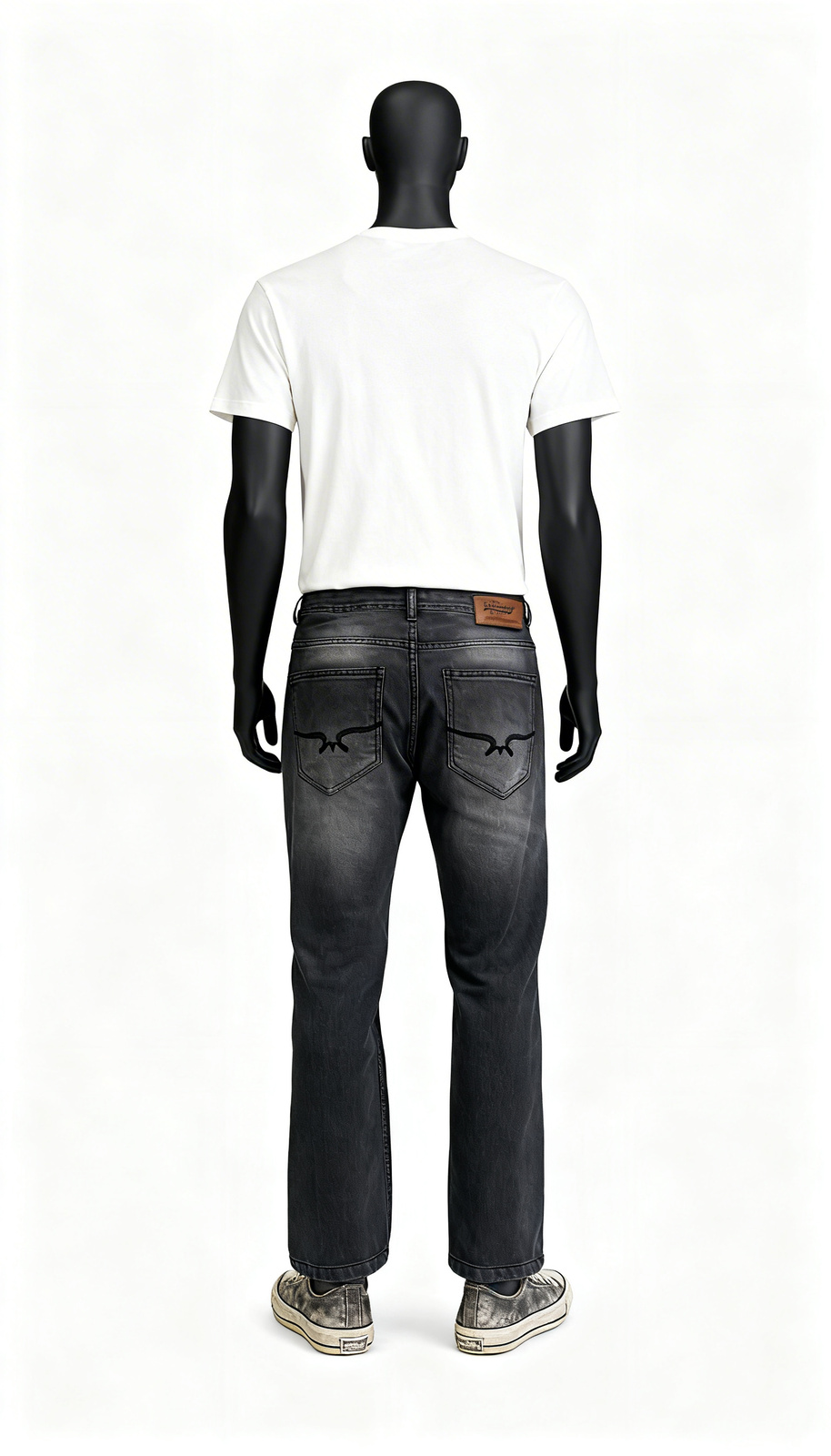 Men Dark Grey Denim Jeans