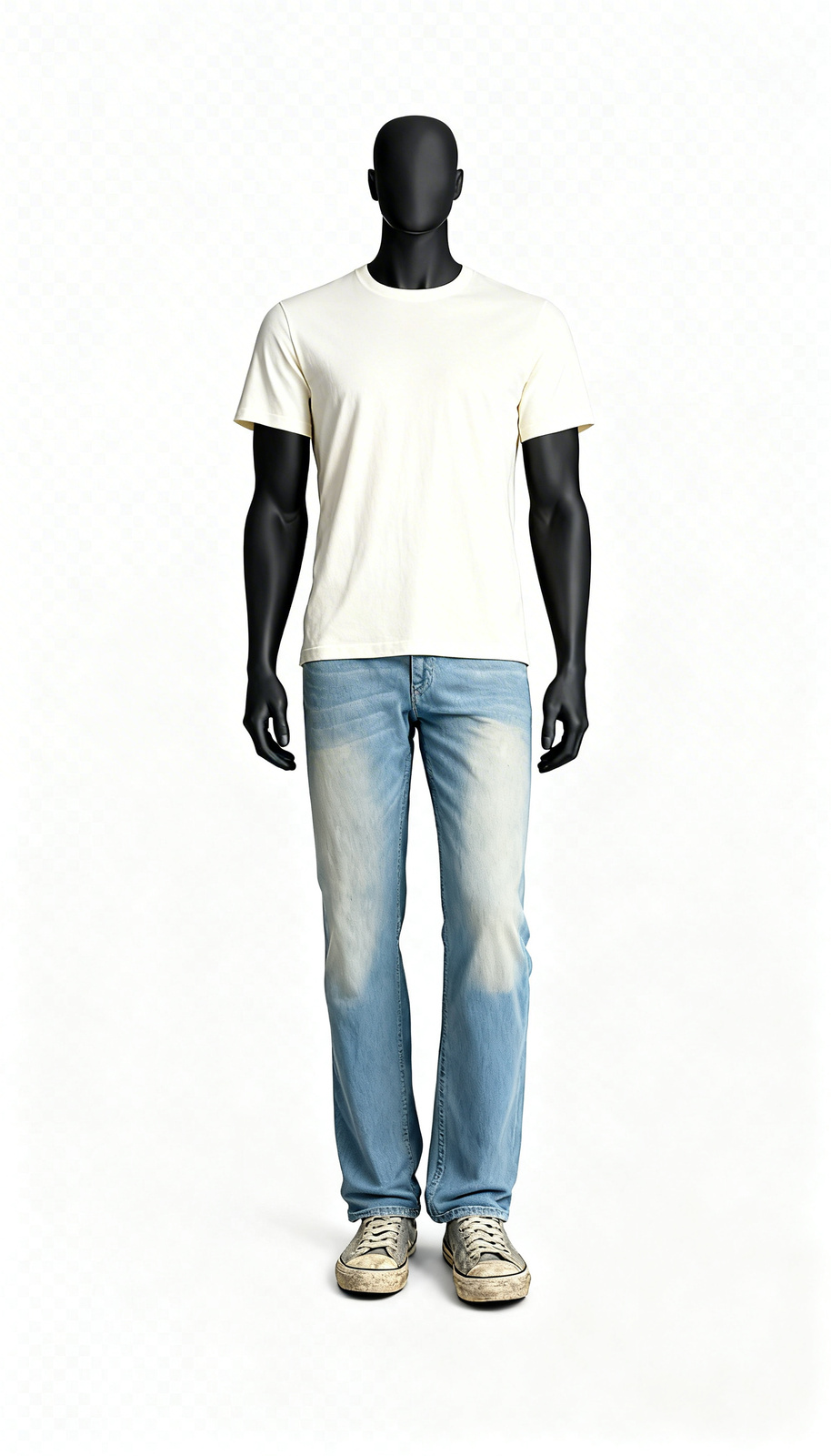 Men Light Blue Denim Jeans
