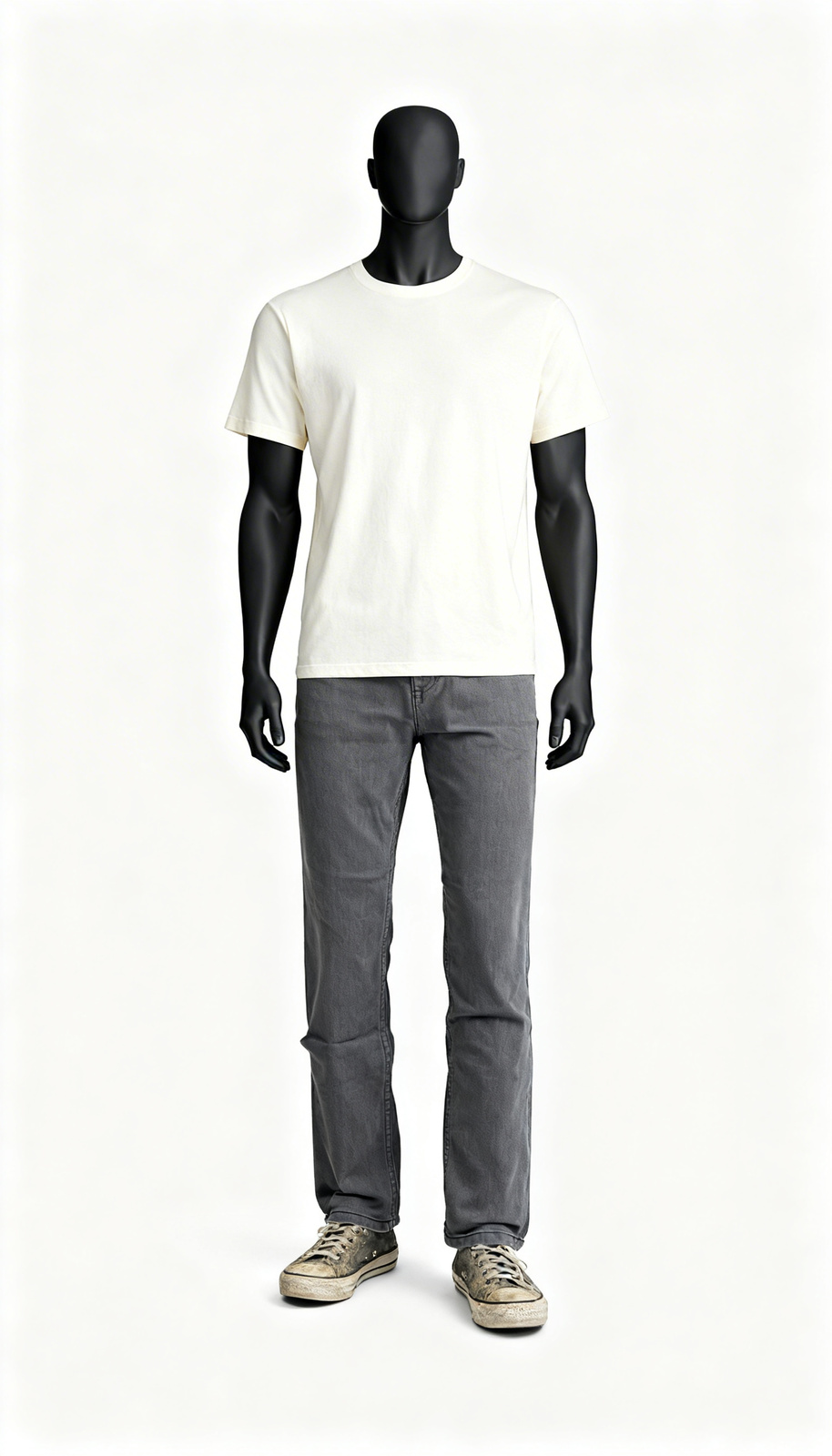 Men Charcoal Grey Jeans