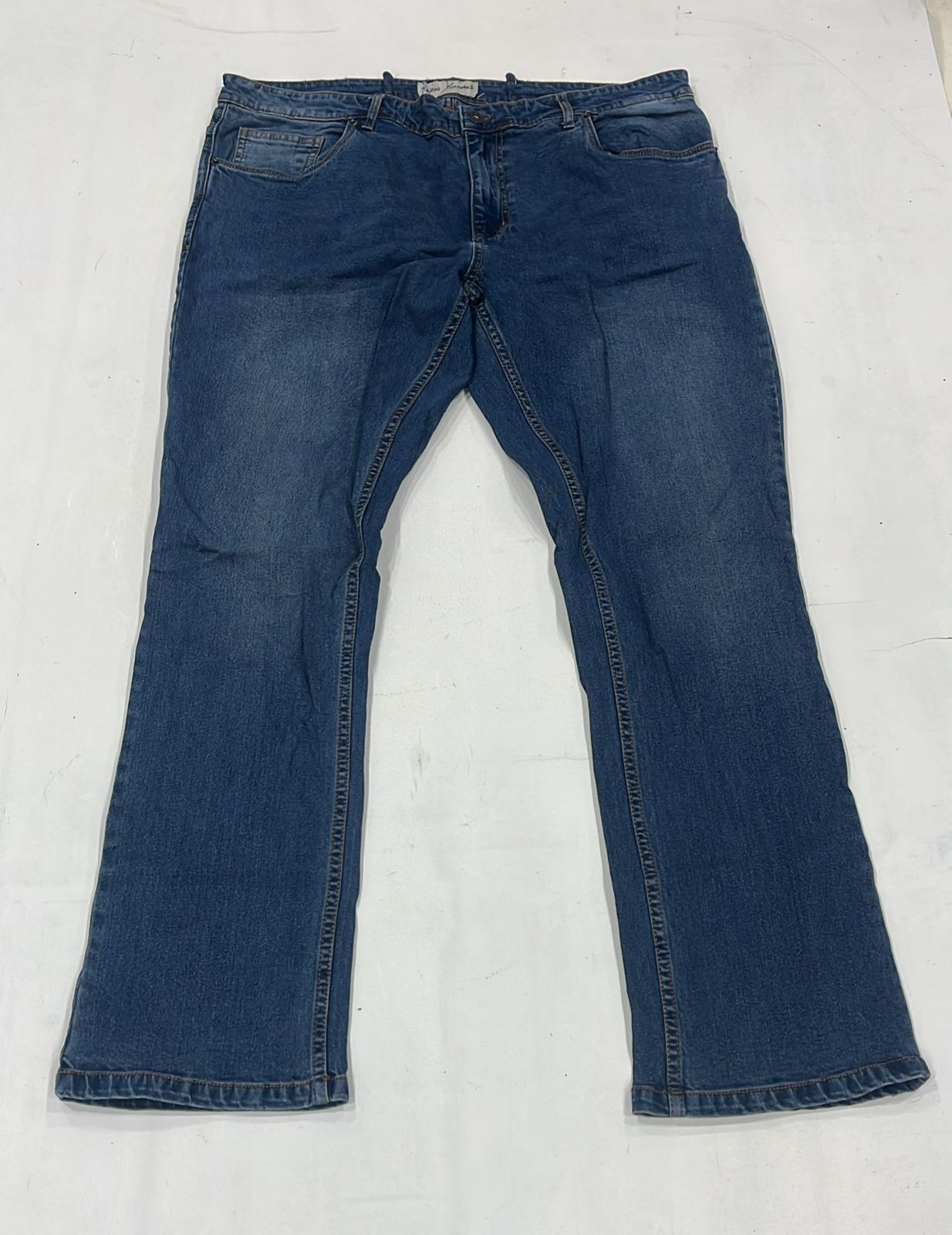 Men Brown Denim Jeans - Image 4