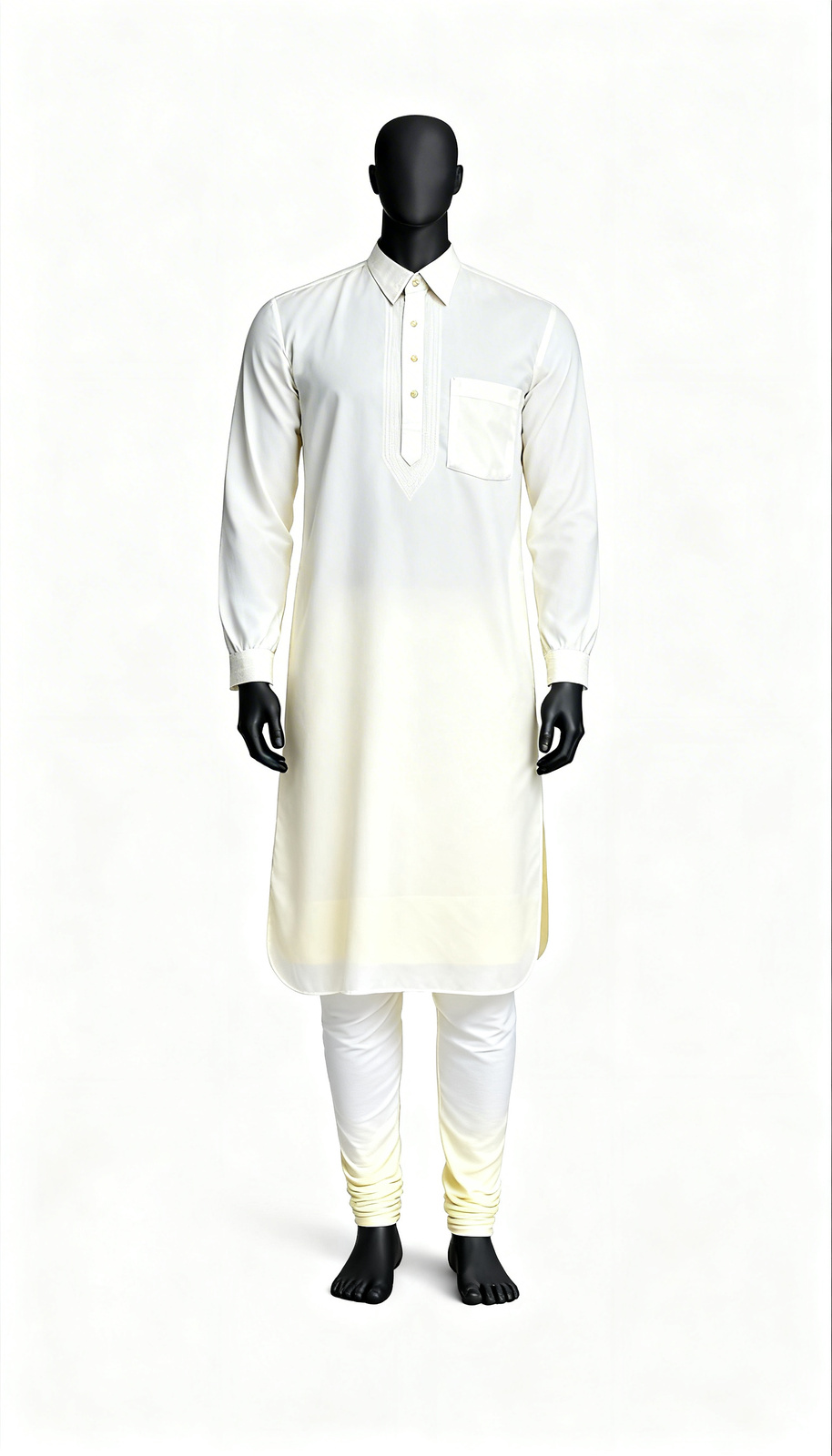 White Plain Kurta