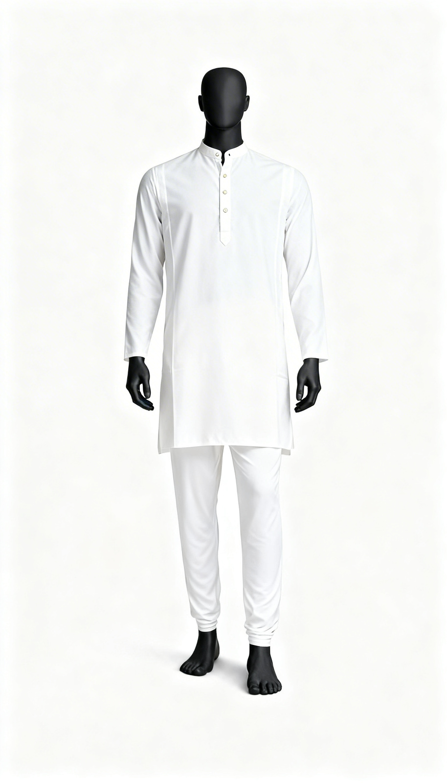 White Sheer Kurta