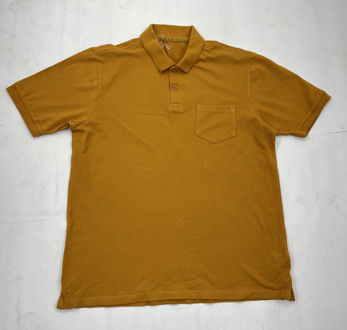 Men Mustard Polo TShirt